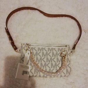 Mk Belt Bag with Pull Chain new
